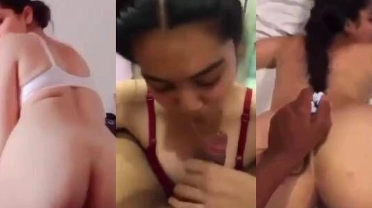 A college student’s adorable blowjob dog