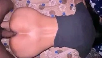 Big black penis drilled local sex video