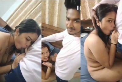 College girl’s steamy Bhojpuri Bf blowjob