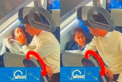Couple subway sex Hard XXX risky