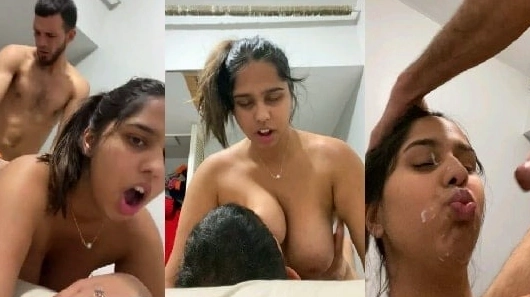 Desi cumshot on a Marathi girl Marathi sex video