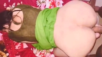 Doggy Fucking Smooth Ass Maid