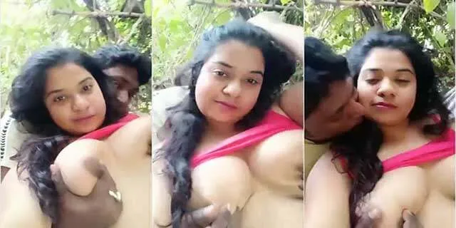 Girl plays with enormous Porn breasts