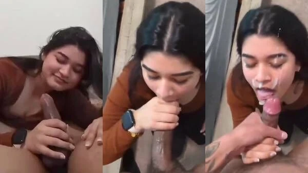 Powerful Blowjob and Cum-Facial in Yoga XXX