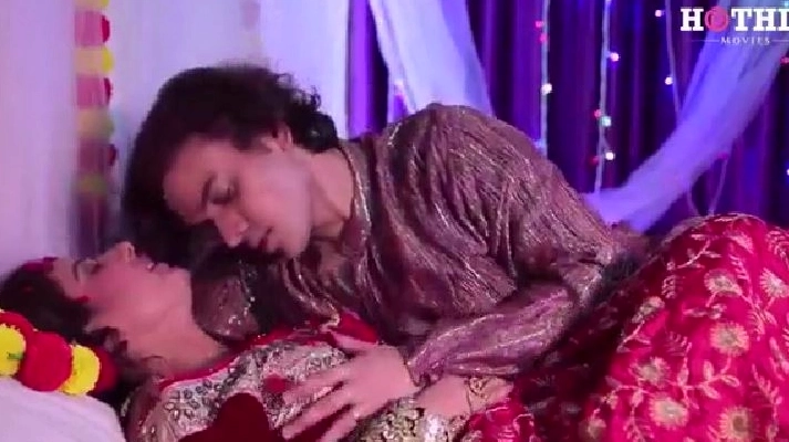 Suhagraat, a Desi couple, recently got married.