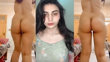 Trim ass flaunted in masafun clip