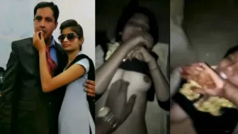 Young woman deceives father in Hindi video